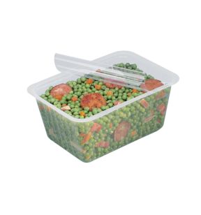 Barquette scellable rectangulaire transparent 19,2x13,7x8,6 cm 150 cl Alphacel Alphaform (110 pièces)