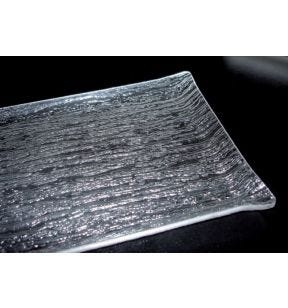 Dienblad rechthoekig doorzichtig acryl 40 Pap Glace Platex