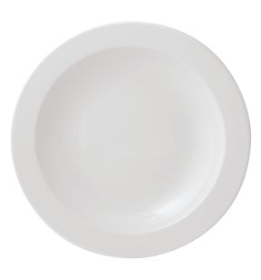 Assiette creuse rond blanc porcelaine Ø 22 cm Venus