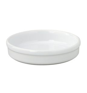 Assiette catalane rond blanc porcelaine Ø 14 cm Cafett Pro.mundi