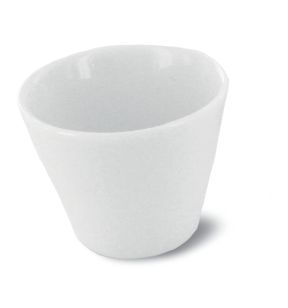 Mini pot rond blanc porcelaine Ø 6 cm Pro.mundi