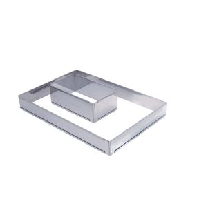 Kader opéra verlengbaar inox Without release liner xx7.5 De Buyer