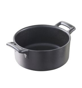 Ramequin rond noir porcelaine culinaire Ø 9,4 cm Belle Cuisine Revol