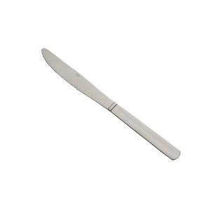 Couteau de table monobloc cranté en inox 18/0 21,8 cm Eco Essentials Collection
