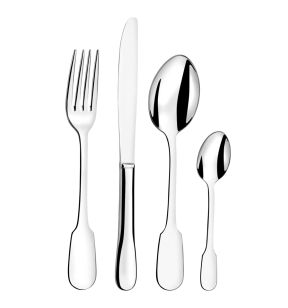 Couteau de table monobloc cranté 23,5 cm Vieux Paris Essentials Collection