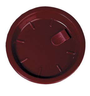Coupelle rond bordeaux Ø 11 cm