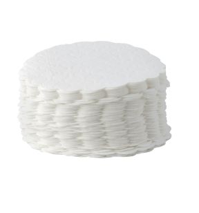 Sous verre rond blanc Ø 9 cm (1000 pièces)