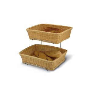 Display voor brood grijs inox xx34