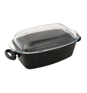 Alleskoker met deksel gietaluminium glas Without release liner With cover xx11 6 L