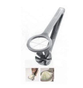 Coupe oeuf quartiers fonte d'aluminium 18x6,5x3 cm Sans virole