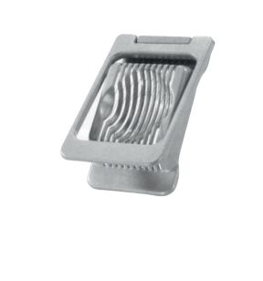 Coupe oeuf rondelles fonte d'aluminium 13,5x8x3,5 cm Sans virole
