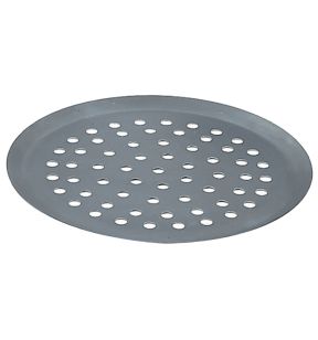 Plaque tourtière perforée acier Ø 28 cm perforée De Buyer