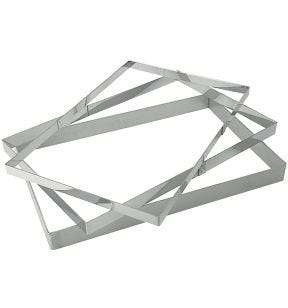 Cadre mousse et entremets inox Sans revêtement 57x37x4,5 cm De Buyer