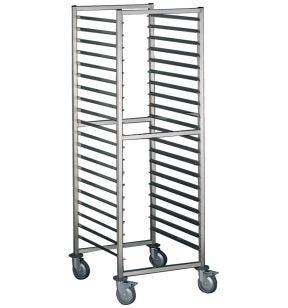 Chariot inox sens longueur Pâtissier 16 niveaux Tournus