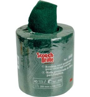 Voorgesneden schuurrol groen 4 m x 20 Scotch Brite 3m