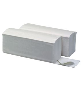 Essuie-main blanc ouate de cellulose 35x22 cm (3750 pièces)