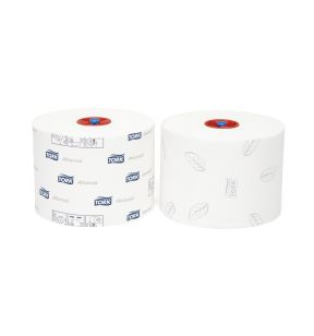 Papier hygiénique blanc ouate de cellulose 100 m Tork (27 pièces)