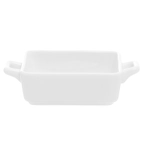 Mise en bouche carré blanc porcelaine 7 cm Playtime Pro.mundi