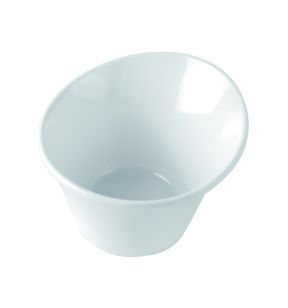 Coupelle rond blanc mélamine Ø 6,4 cm Dalebrook