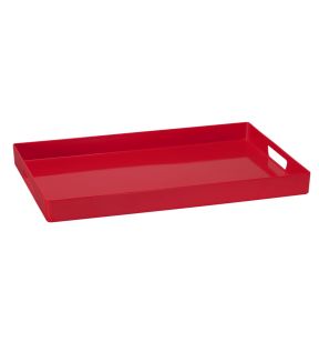 Dienblad voor roomservice melamine rood x35 Vestah Platex