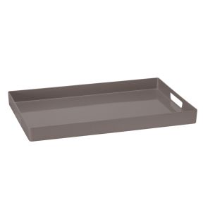 Dienblad voor roomservice melamine bruin x35 Vestah Platex