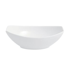 Saladier ovale blanc porcelaine 22 cm Matcha Pro.mundi