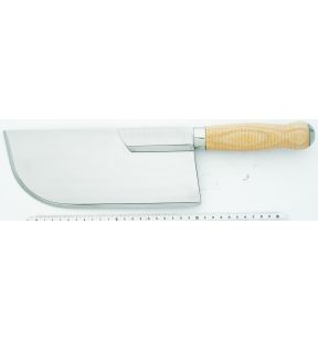 Feuille à fendre inox 28 cm inox buis Au Nain