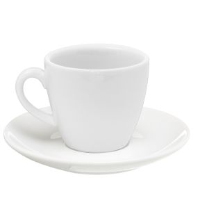 Ontbijtkop rond wit porselein 30 cl Ø 10.5 Emotions Pro.mundi