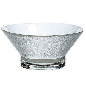 Coupe à dessert rond transparent verre pressé Ø 13 cm La Rochere