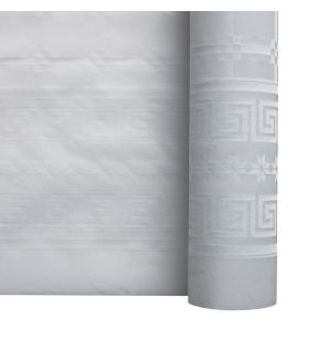 Rouleau de nappe blanc papier 1x100 m