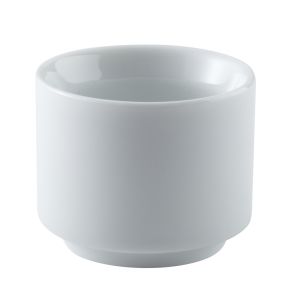 Eierdopje rond wit porselein Ø 5 Cafett Pro.mundi