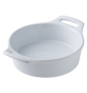 Plat rond blanc porcelaine Ø 18 cm Bistronome Pro.mundi