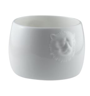 Mini soupière rond blanc porcelaine Ø 6,5 cm Leo Pro.mundi
