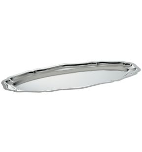 Plat à poisson rond inox 18/0 60 cm Regence Amefa