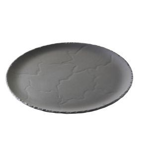 Plat bord rond zwart culinair Ø 28.5 Basalt Revol