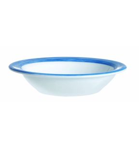 Coupelle rond bleu verre opal Ø 12 cm Brush Arcoroc