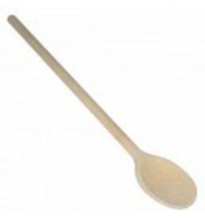 Cuillère à ragoût bois 30 cm pleine