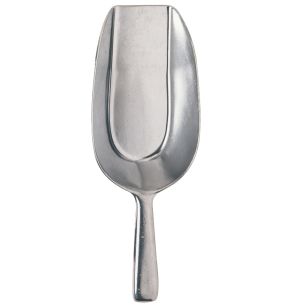 Pelle à ingrédients aluminium 40x15,7 cm 187 cl pleine