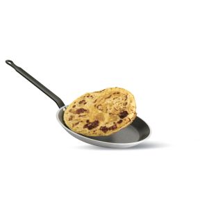 Poêle à crêpe rond aluminium Revêtement anti-adhésif Ø 26 cm 1,6 cm Pro.cooker