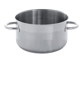 Faitout inox Sans revêtement Sans couvercle Ø 45 cm 17 cm 27 L Qualiplus Pro.cooker