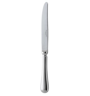 Couteau de table monocoque cranté argent 24,6 cm Heritage Couzon