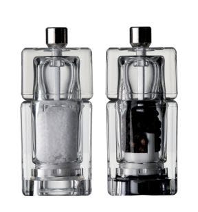 Moulin transparent Ø 3,7 cm 9 cm Zieher (2 pièces)