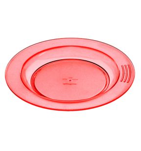 Assiette creuse rond orange copolyester Ø 23 cm Vaisselle Copolyester Saint Romain