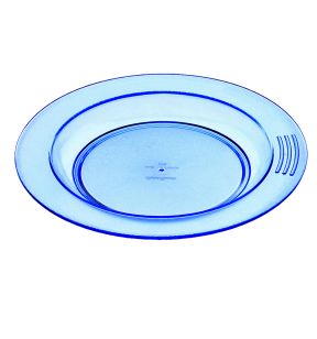 Assiette creuse rond bleu copolyester Ø 23 cm Vaisselle Copolyester Saint Romain