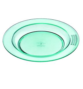 Assiette creuse rond vert copolyester Ø 23 cm Vaisselle Copolyester Saint Romain
