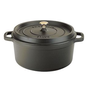 Stoofpot gietijzer Without release liner With cover Ø 22 14.7 2.6 L Staub