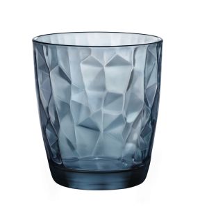 Gobelet bleu verre 30,5 cl Diamond Bormioli Rocco
