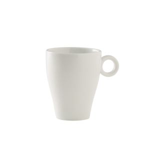Mug rond blanc porcelaine 27 cl Ø 8 cm Slim O Pro.mundi