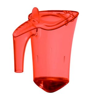 Carafe à débit régulé orange copolyester 50 cl Saint Romain