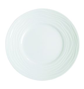 Plat bord rond wit porselein Ø 31.5 Onde Medard De Noblat